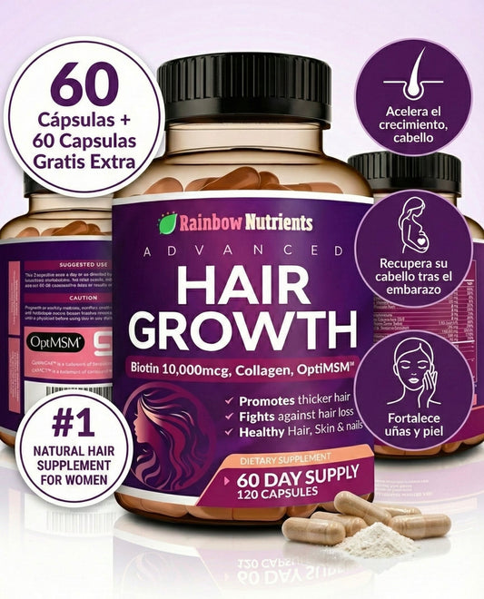 HairGrowth™ Suplemento para el crecimiento capilar avanzado