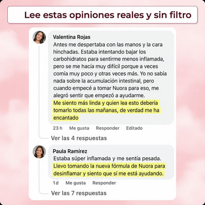 Nuora™ Fórmula Abdomen Ligero
