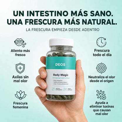 Body Magic Cápsulas Anti-Olor Corporal