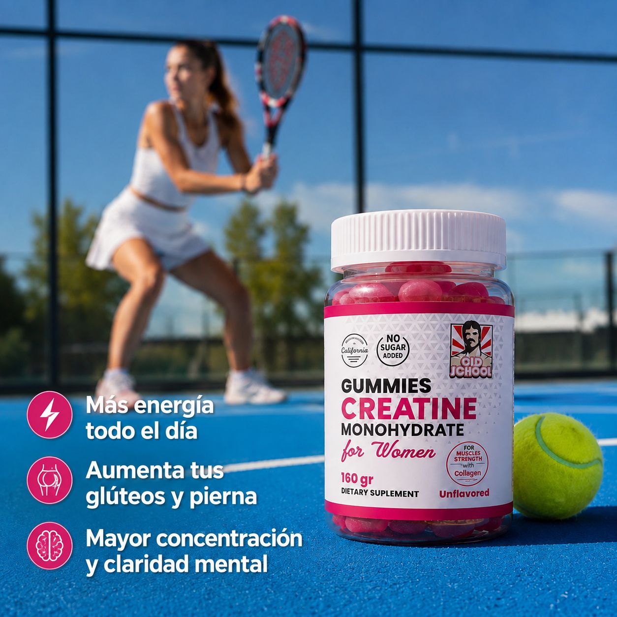 Creatine Gummies + Regalo Magnesio Calm