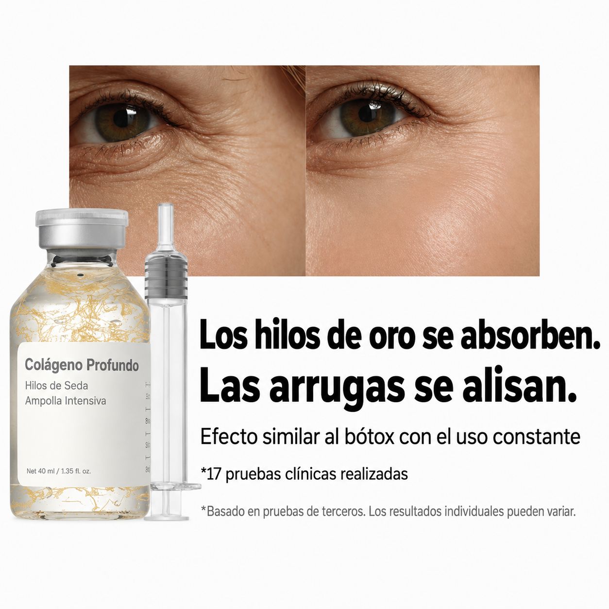 Deep Collagen Ampolla Coreana Efecto Piel Firme
