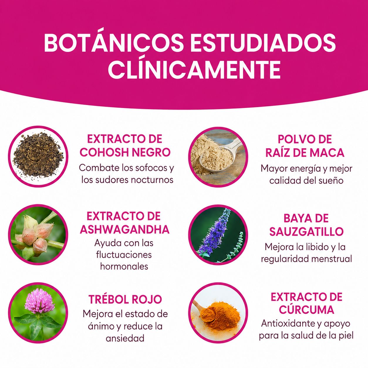 Meno-Chill Alivia los desafios de la Perimenopausia y Menopausia