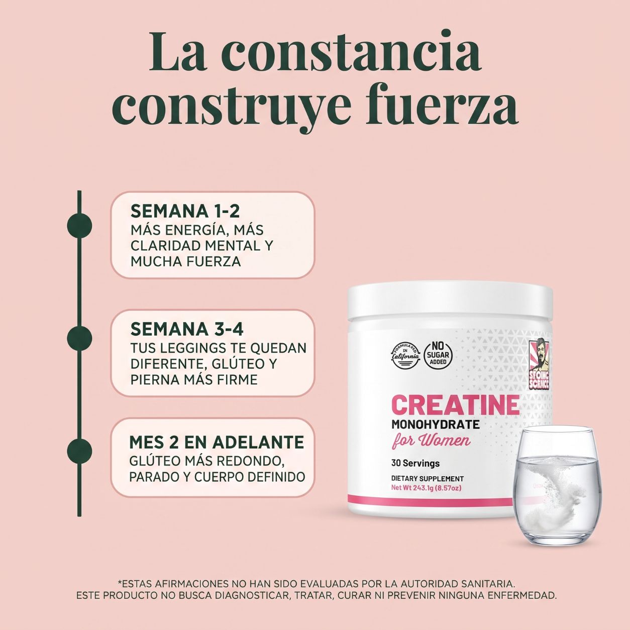 Creatina Old School Monohidratada