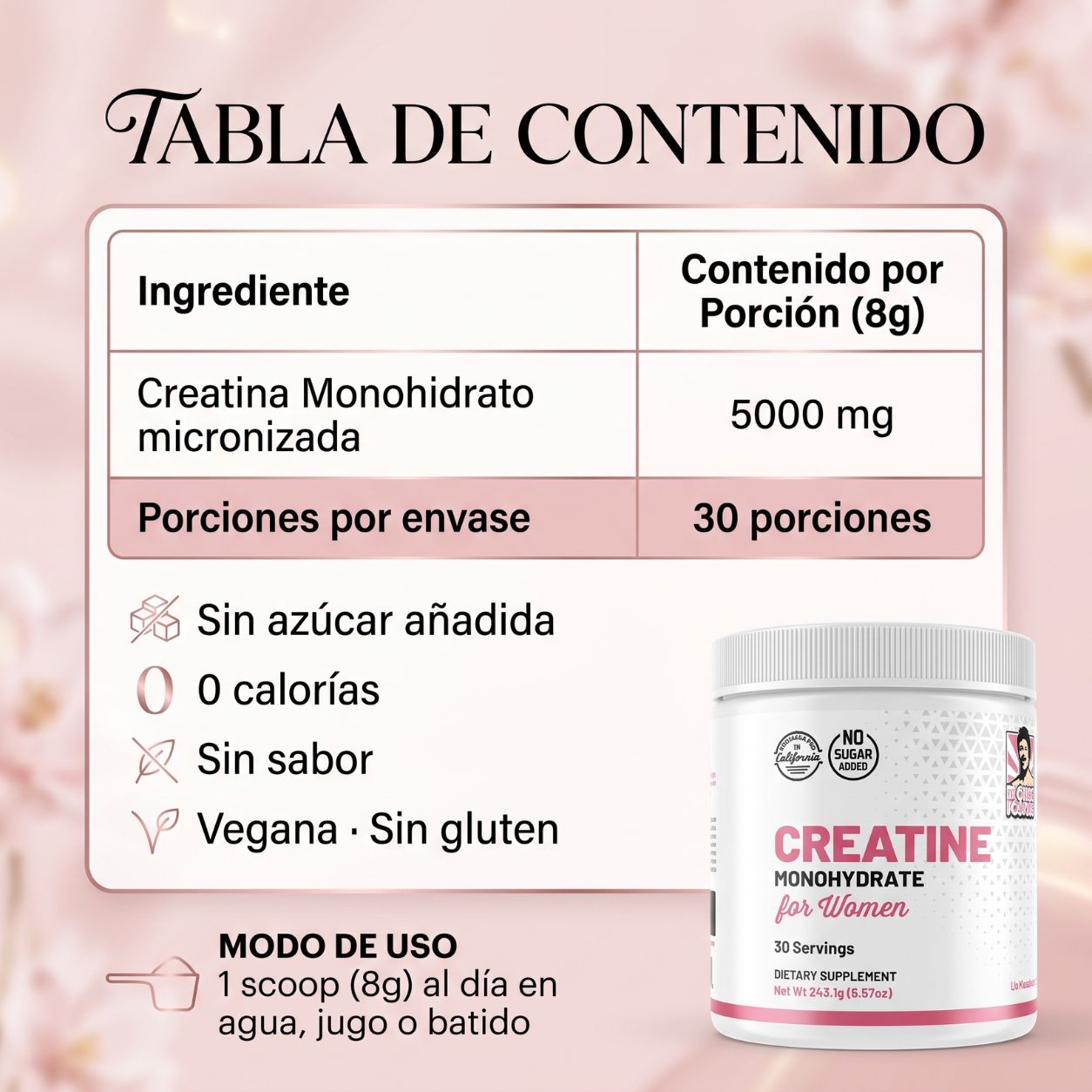 Creatina Old School Monohidratada