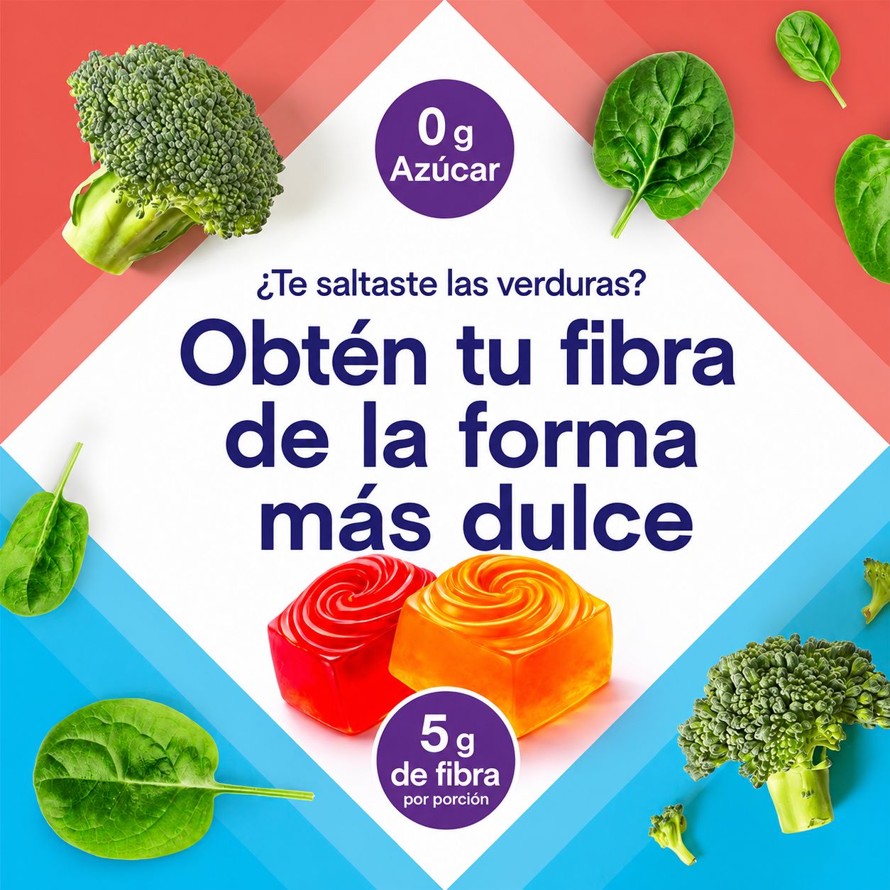 Gomitas de Fibra Detox intestinal