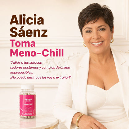 Meno-Chill Alivia los desafios de la Perimenopausia y Menopausia