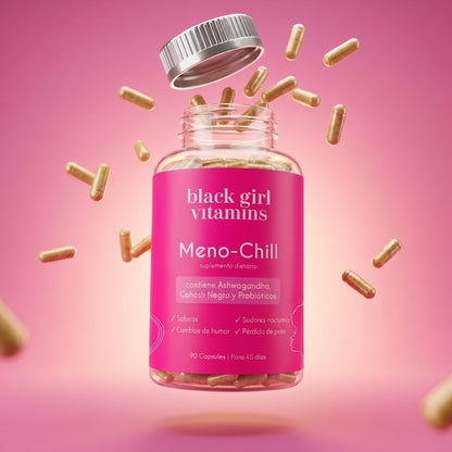 Meno-Chill Alivia los desafios de la Perimenopausia y Menopausia