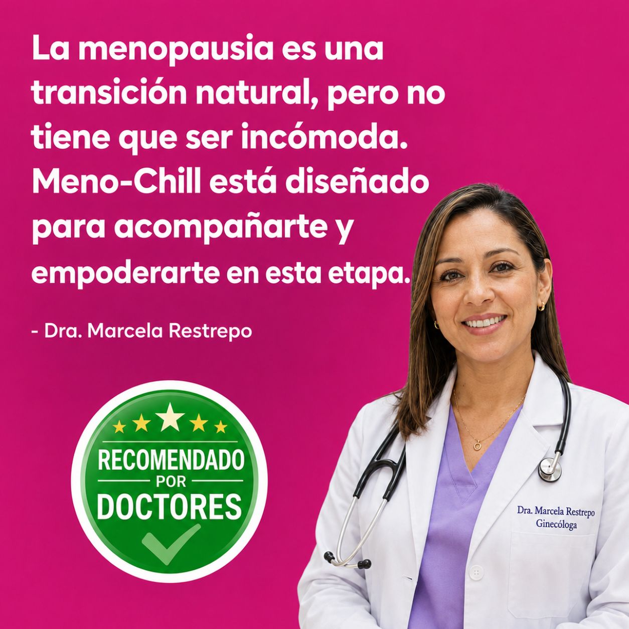 Meno-Chill Alivia los desafios de la Perimenopausia y Menopausia