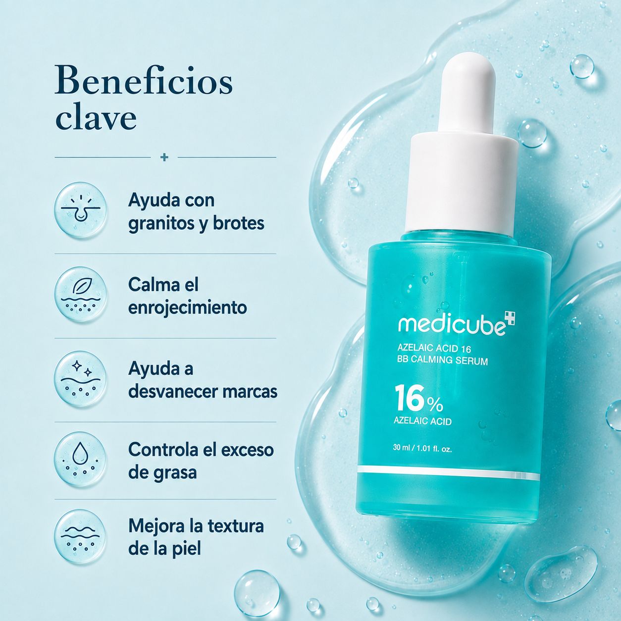 Sérum Coreano Ácido Azelaico 16%