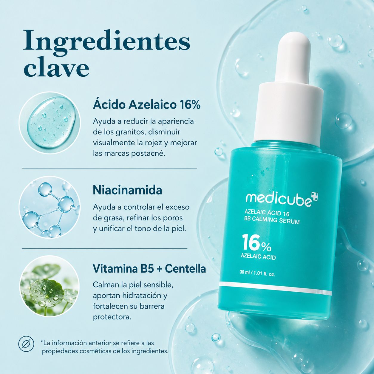 Sérum Coreano Ácido Azelaico 16%
