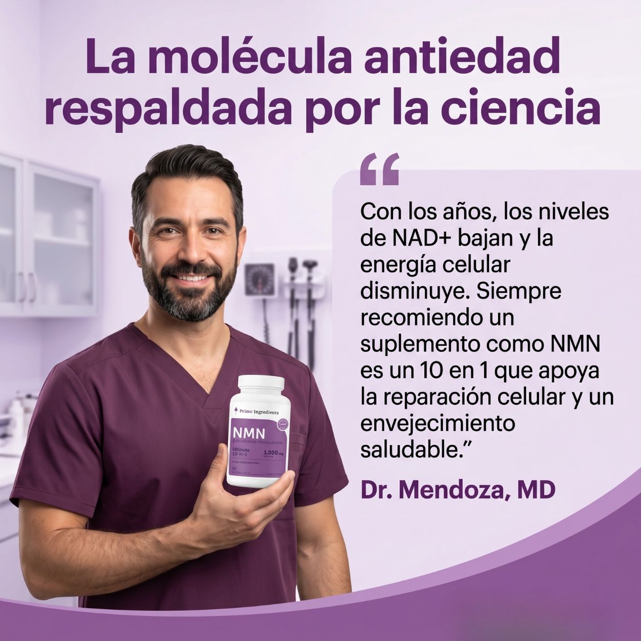 NMN® Energía Celular y Longevidad