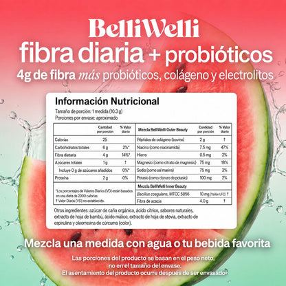 BelliWelli® Fibra 4 en 1