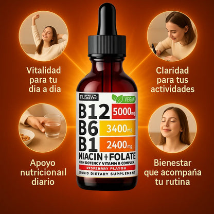 B-Complex™ con B12 – Vitaminas esenciales para tu energía diaria