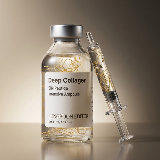 Deep Collagen ampolla y jeringa