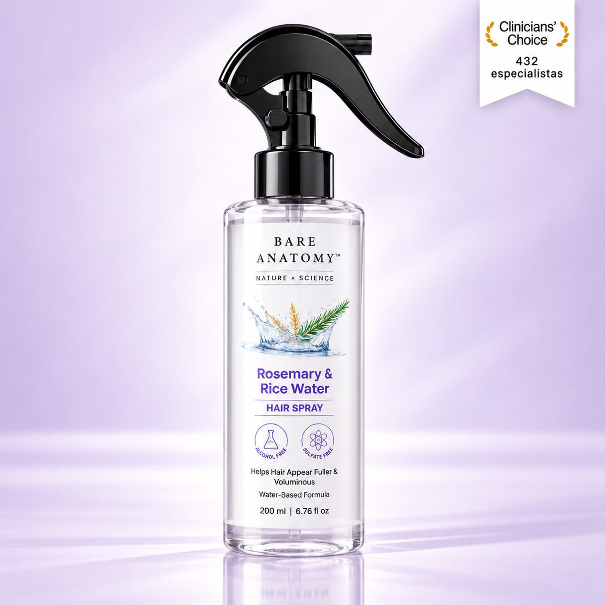 Spray Anticaída Efecto Cabello Grueso