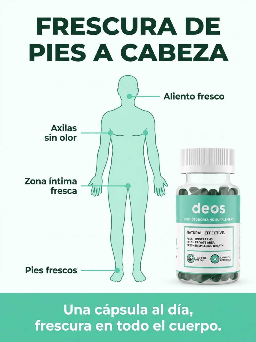 Deos frescura de pies a cabeza