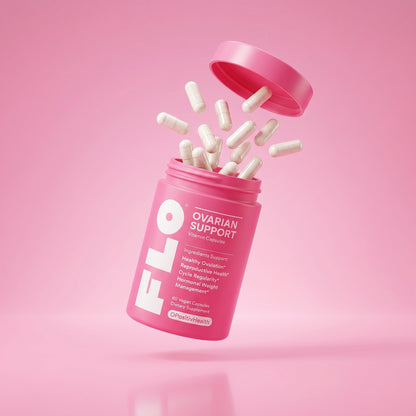 FLO O+ - portada flotante fucsia