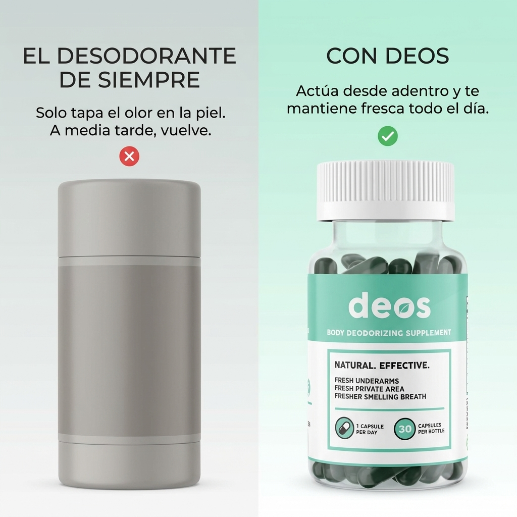 Deos neutraliza el olor desde adentro