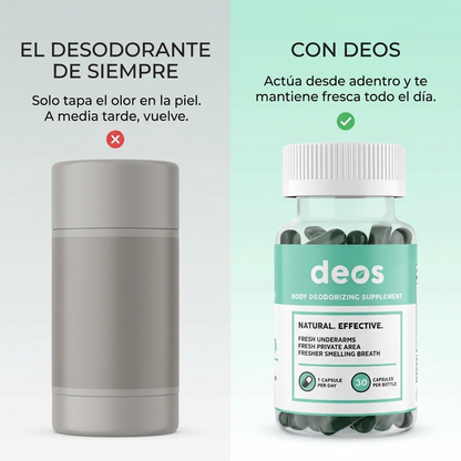 Deos neutraliza el olor desde adentro