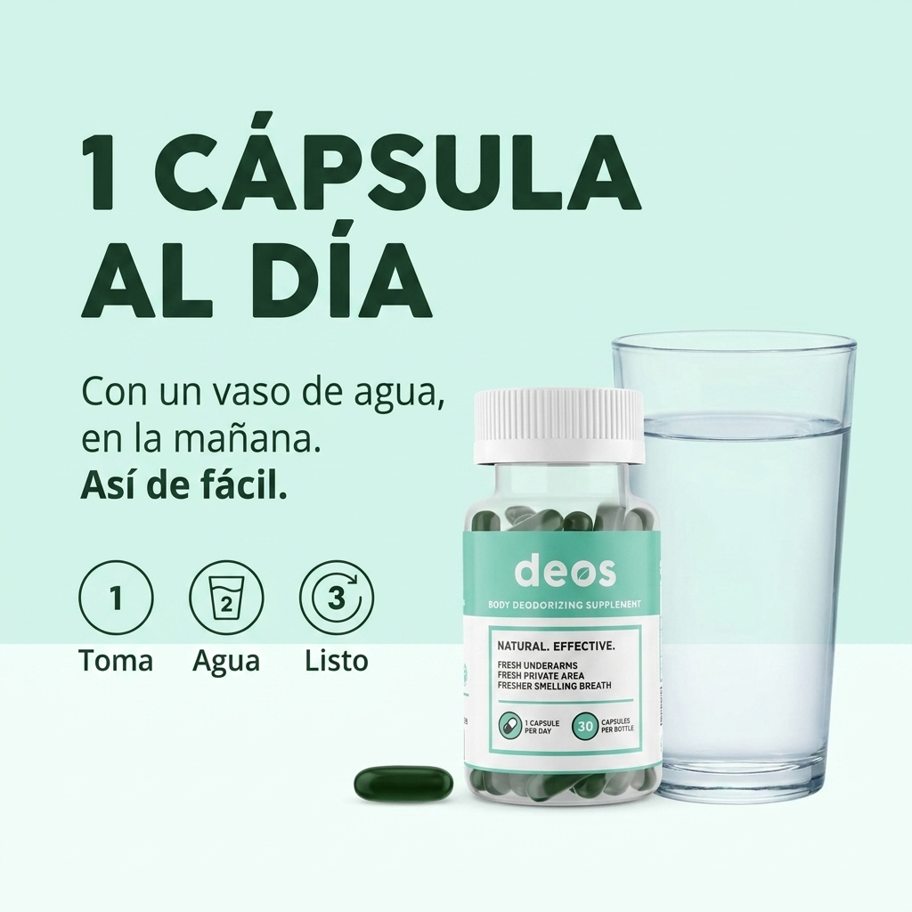 Deos modo de uso 1 capsula al dia
