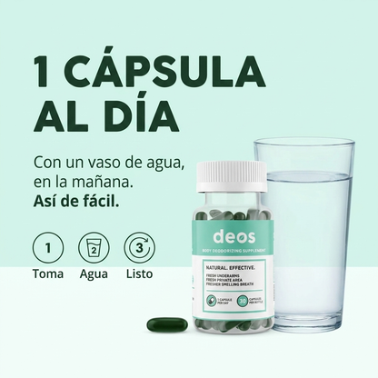 Deos modo de uso 1 capsula al dia