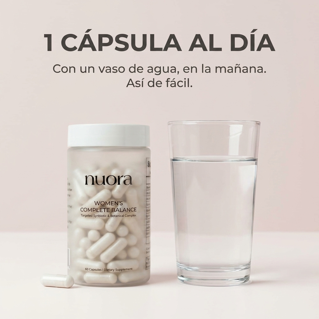 Nuora modo de uso 1 capsula al dia
