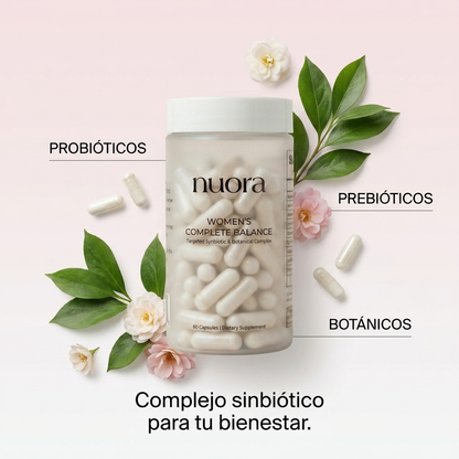 Nuora complejo sinbiotico probioticos botanicos