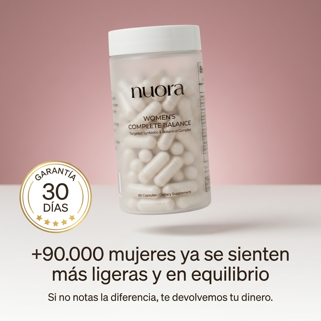Nuora garantia 30 dias mas de 90000 mujeres