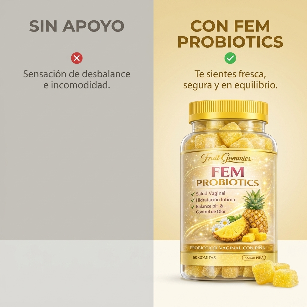 Gomitas Fem fresca segura y en equilibrio