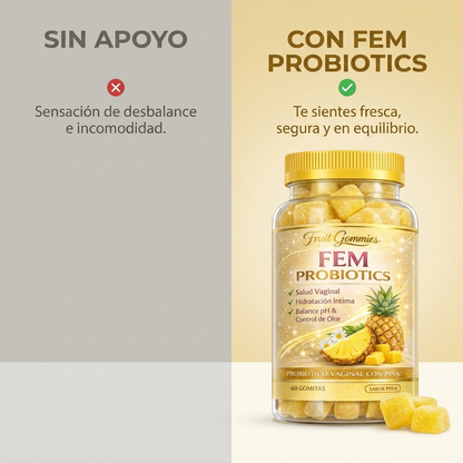 Gomitas Fem fresca segura y en equilibrio