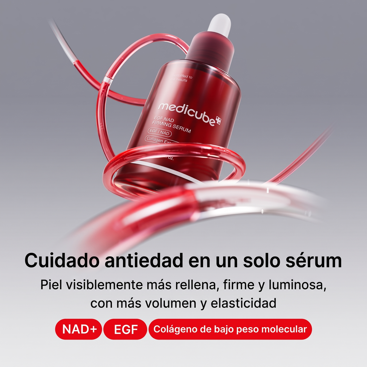 Cuidado antiedad en un solo serum