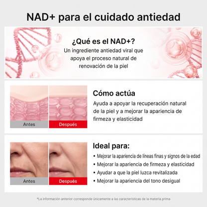 NAD+ para el cuidado antiedad