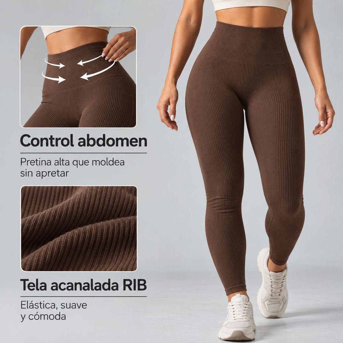 Legging Acanalado Rib - portada