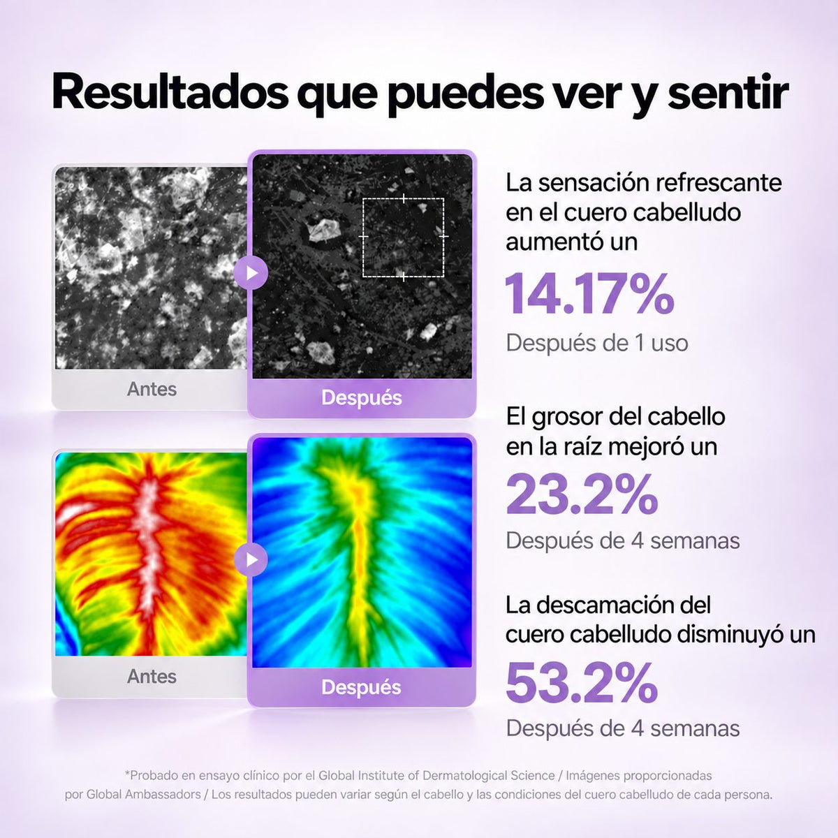 Spray Anticaída Efecto Cabello Grueso