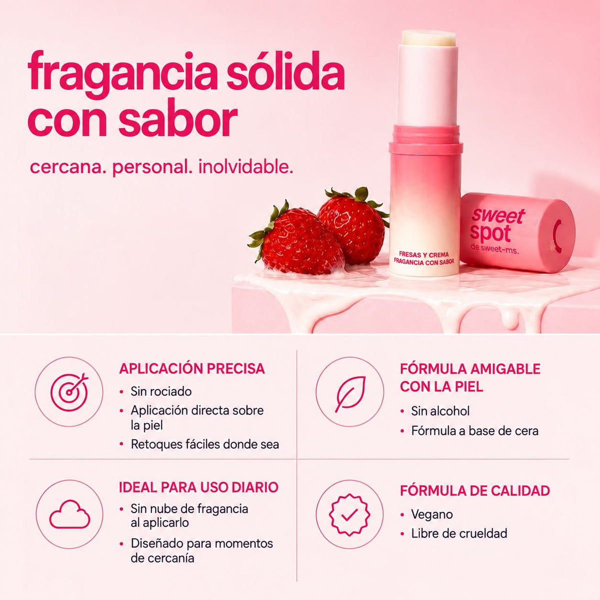 Perfume en Barra con Sabor a Fruta